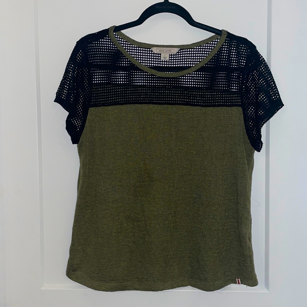 Mesh Short Sleeve Top